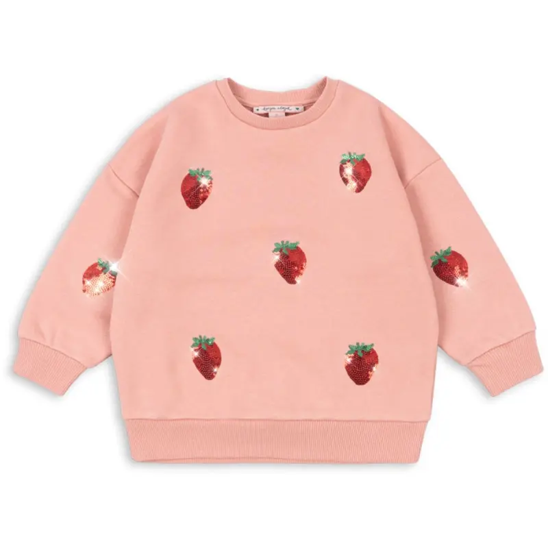 Konges Sløjd Mellow Rose Lou Paliet Sweat Skjorte Ocs 1