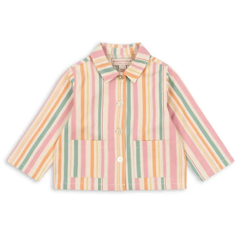 Konges Sløjd Miami Stripe Frankie Skjorte Jakke Gots 1