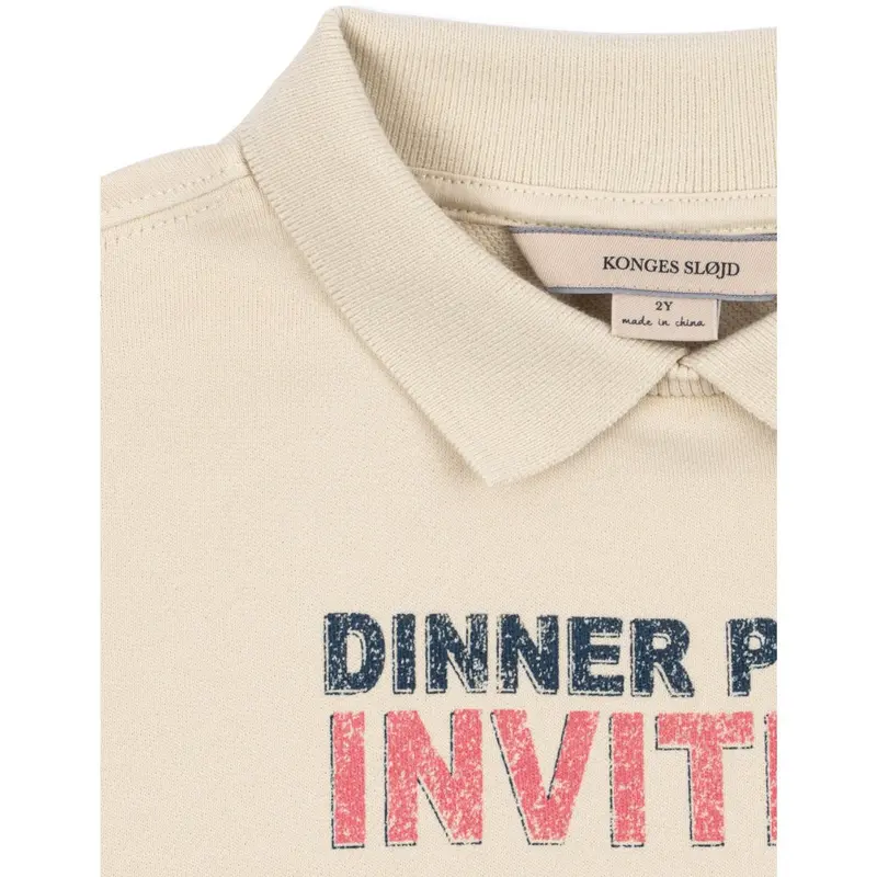 Konges Sløjd Multi Color Spotty Ls Polo Gots 6