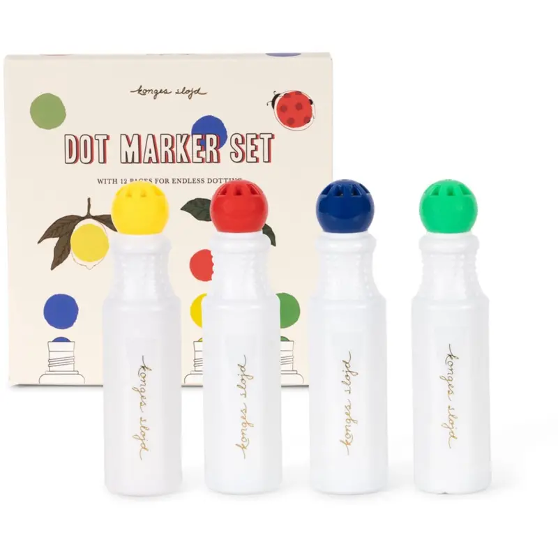 Konges Sløjd Multi Dot Marker Sæt 1