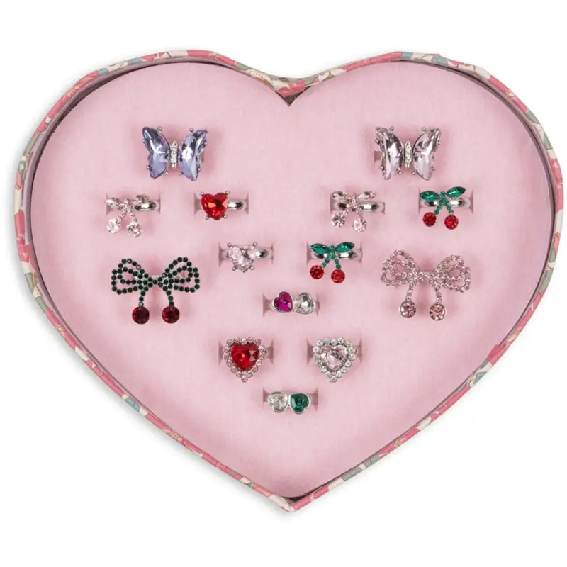 Konges Sløjd Multi Dreamy Ring Sæt 14 Pcs 1