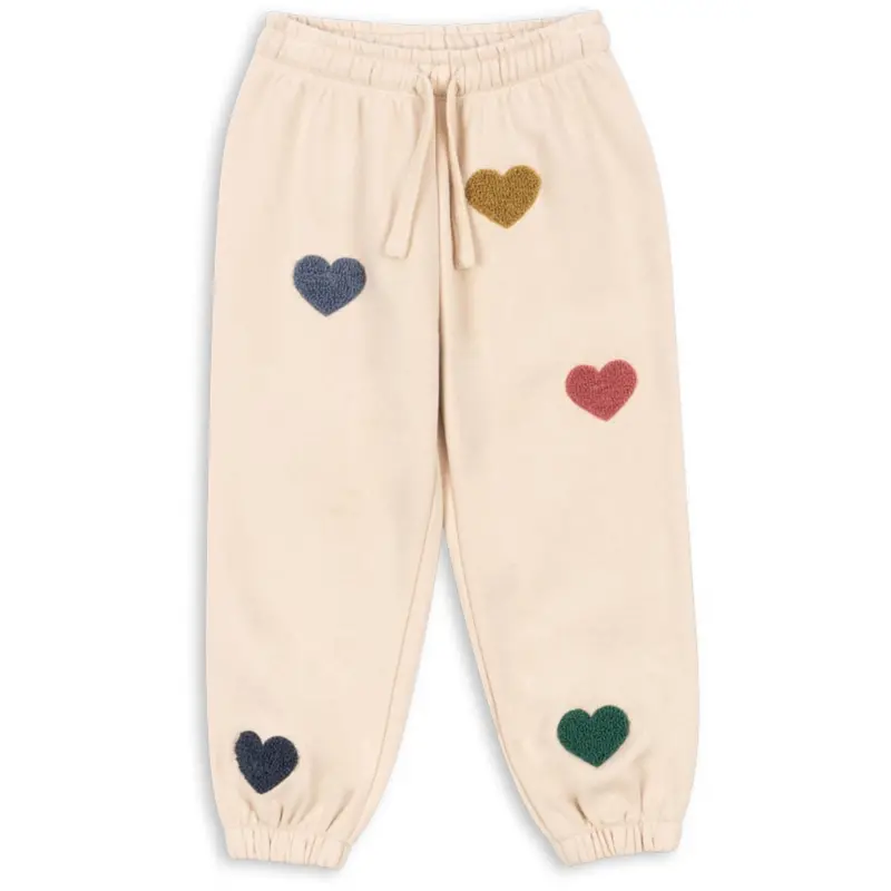 Konges Sløjd Multi Heart Lou Terry Sweat Bukser Ocs 1