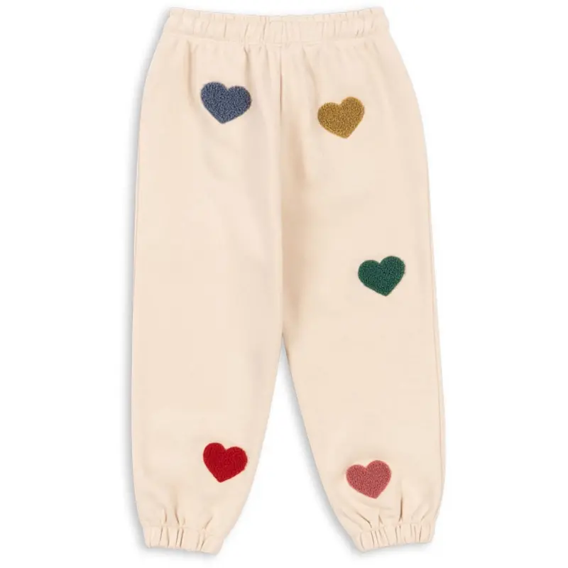 Konges Sløjd Multi Heart Lou Terry Sweat Bukser Ocs 8