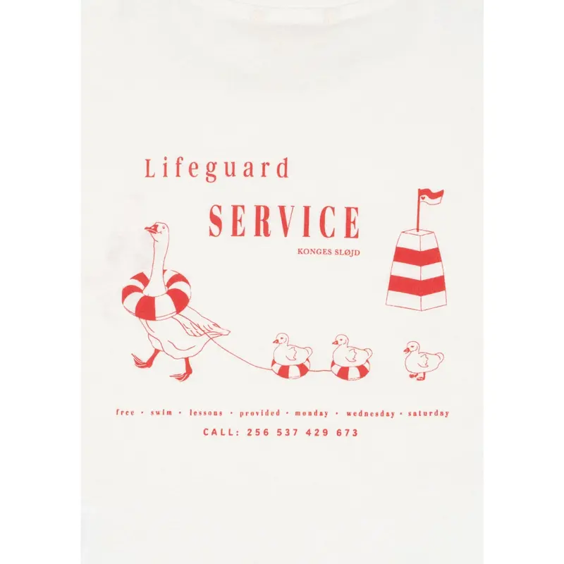 Konges Sløjd Off White/Lifeguard Service Era Tee Ocs 6