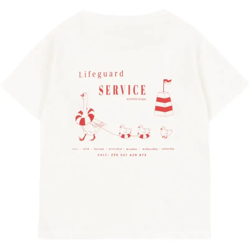 Konges Sløjd Off White/Lifeguard Service Era Tee Ocs 8