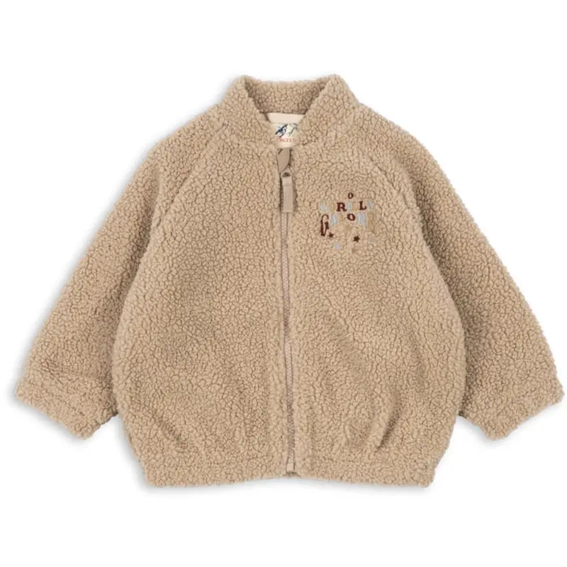 Konges Sløjd Oxford Tan Jazz Bamse Bomber Jakke Grs 1