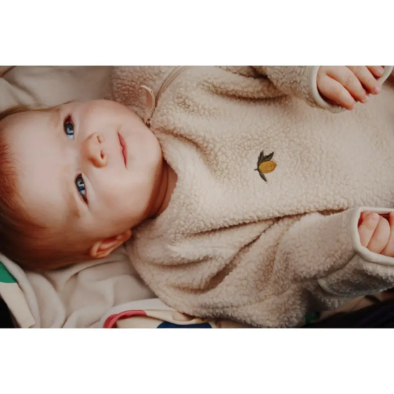 Konges Sløjd Oxford Tan Safa Onesie Grs 3