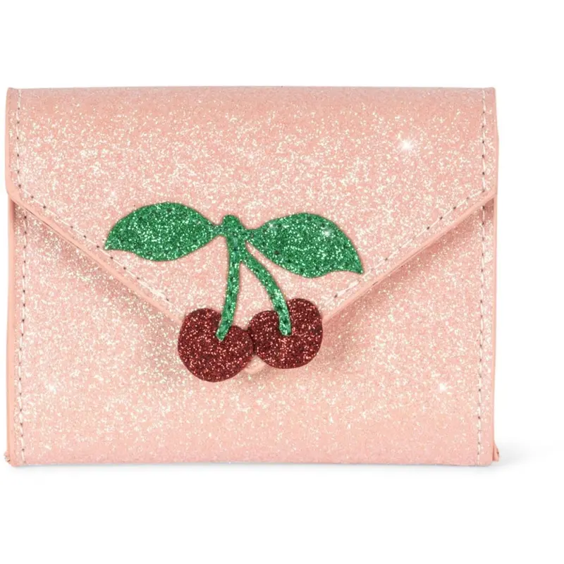 Konges Sløjd Pink Glitter Love Letter Pung 1