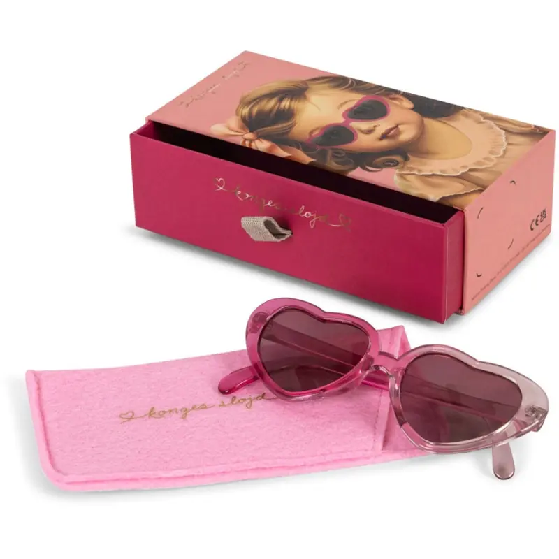 Konges Sløjd Pink Multi Solbriller Baby Heart 1