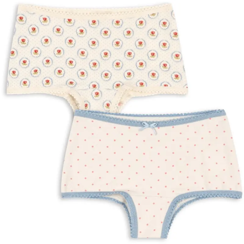Konges Sløjd Pirouette Dot/Mirage Basic 2 Pak Girl Hipsters Gots 1