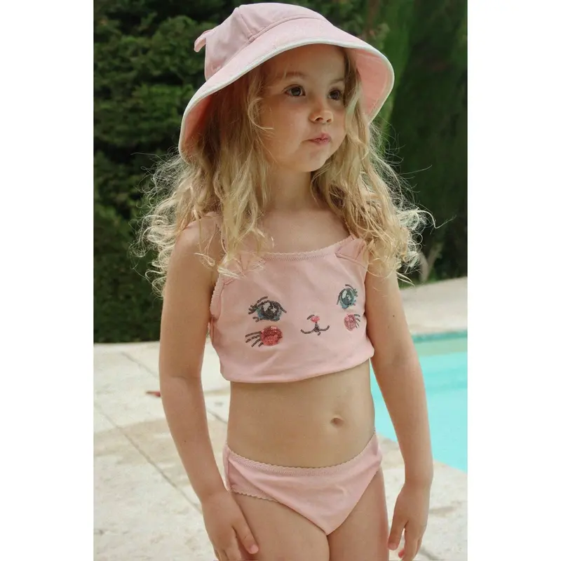 Konges Sløjd Powder Pink Kitty Bikini Grs 3