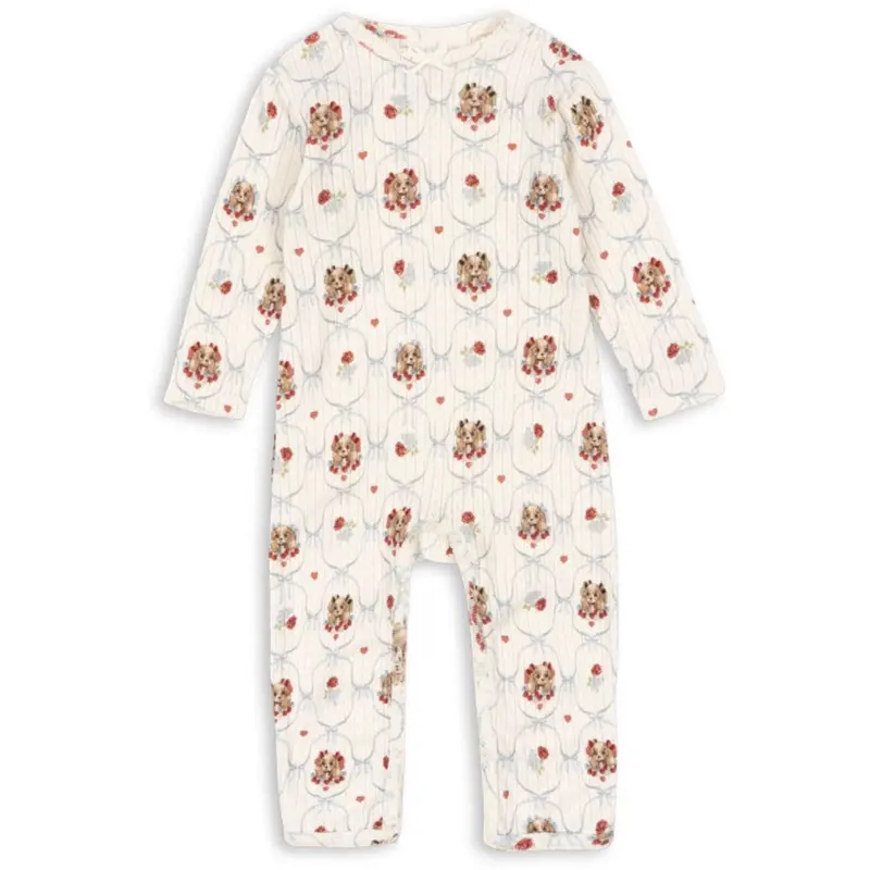Konges Sløjd Puppy Minnie Onesie Gots 1
