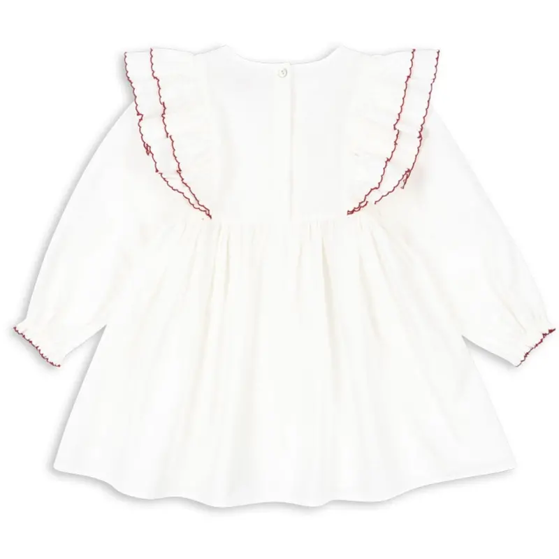 Konges Sløjd Pure White Coeur Kjole Gots 6