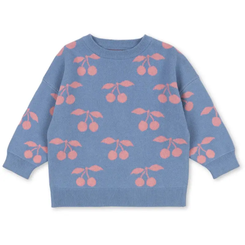 Konges Sløjd Purple Impression Lapis Strik Sweater Gots 1