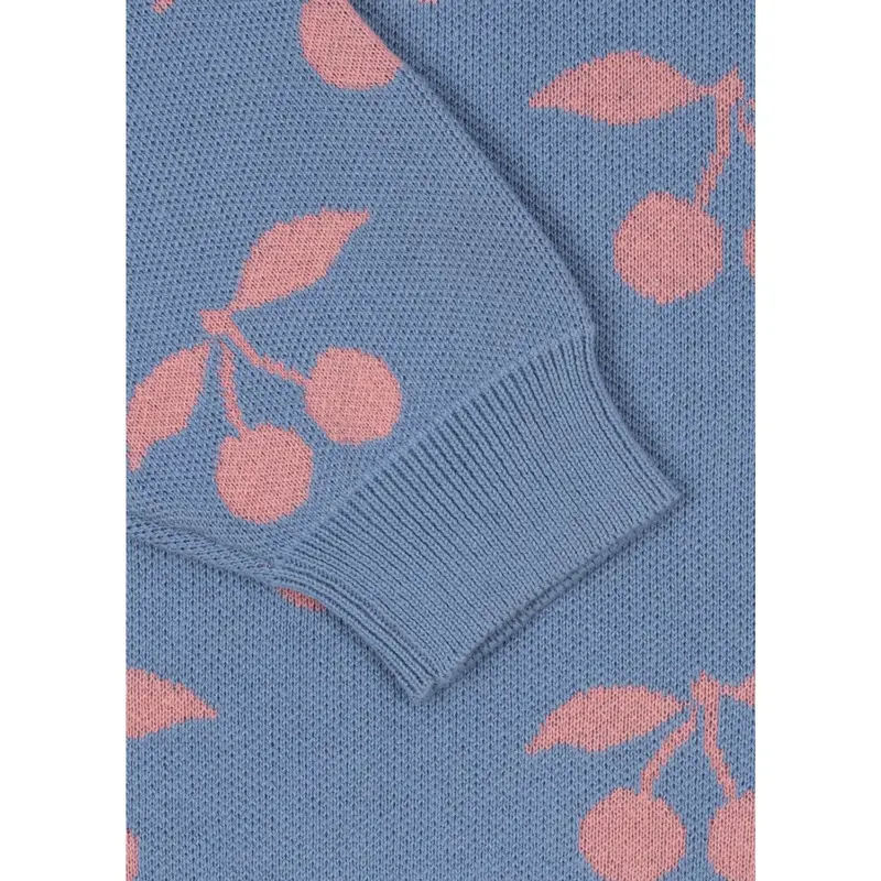 Konges Sløjd Purple Impression Lapis Strik Sweater Gots 2