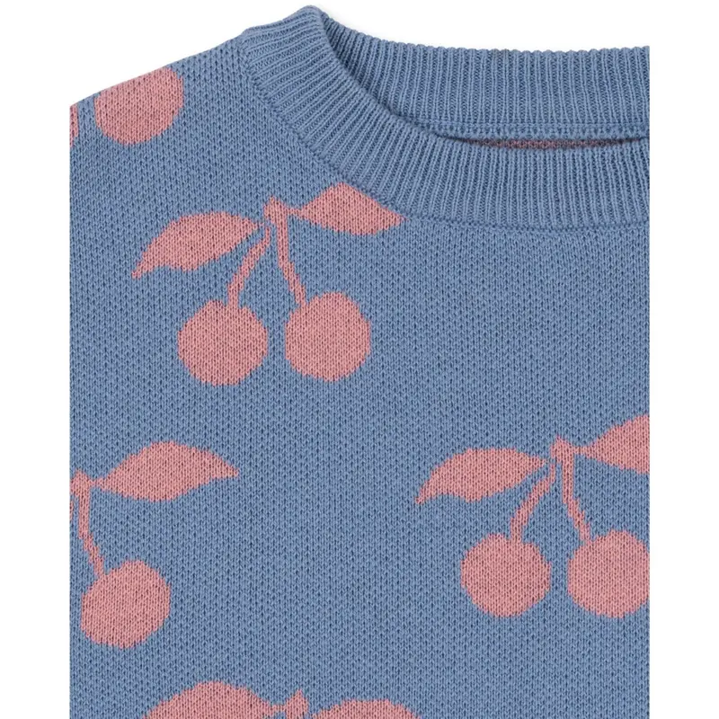 Konges Sløjd Purple Impression Lapis Strik Sweater Gots 3