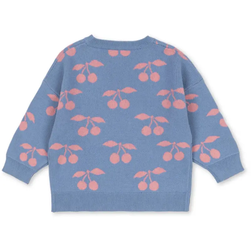Konges Sløjd Purple Impression Lapis Strik Sweater Gots 4
