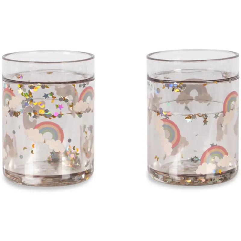 Konges Sløjd Rainbow 2 Pak Glitter Cups 1