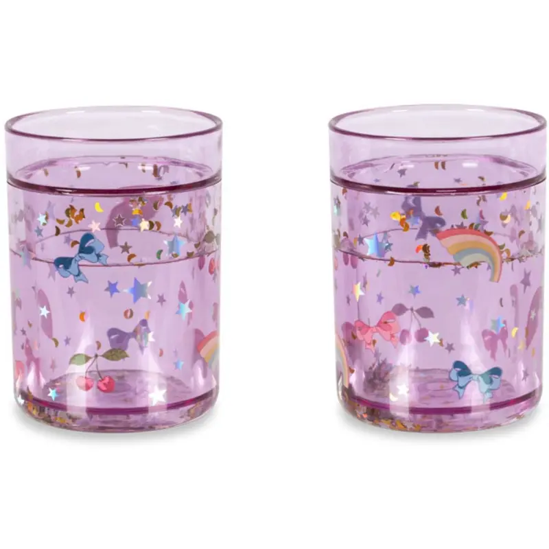 Konges Sløjd Rainbow Twinkle 2 Pak Glitter Cups 1