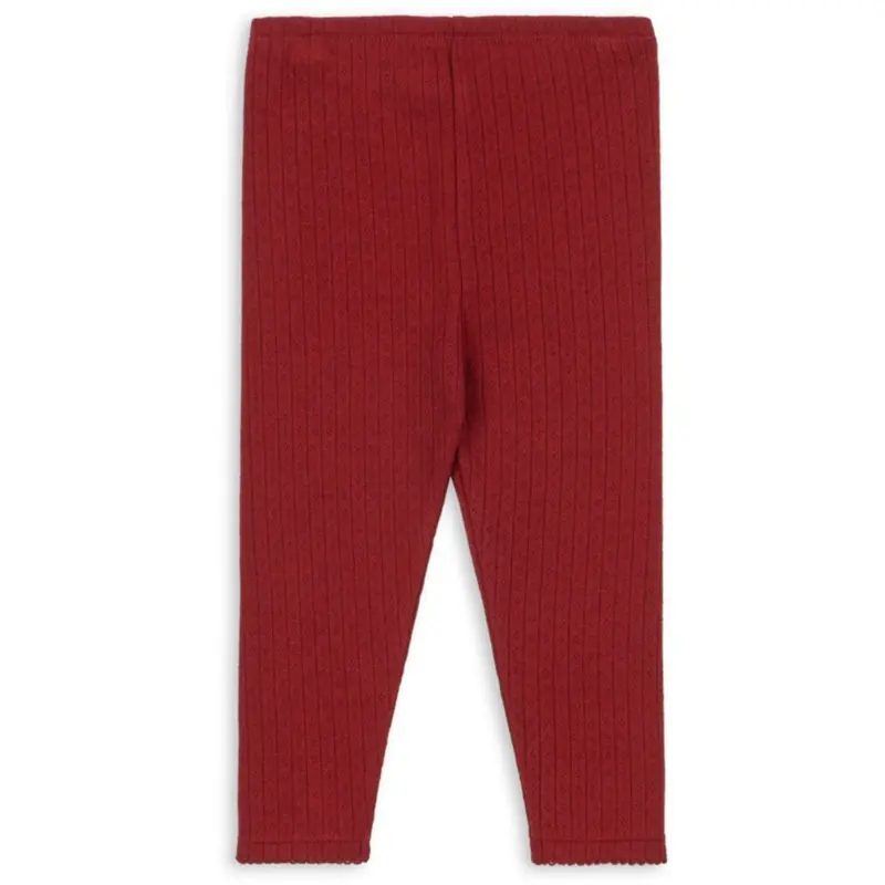 Konges Sløjd Red Dahlia Minnie Bukser Gots 2