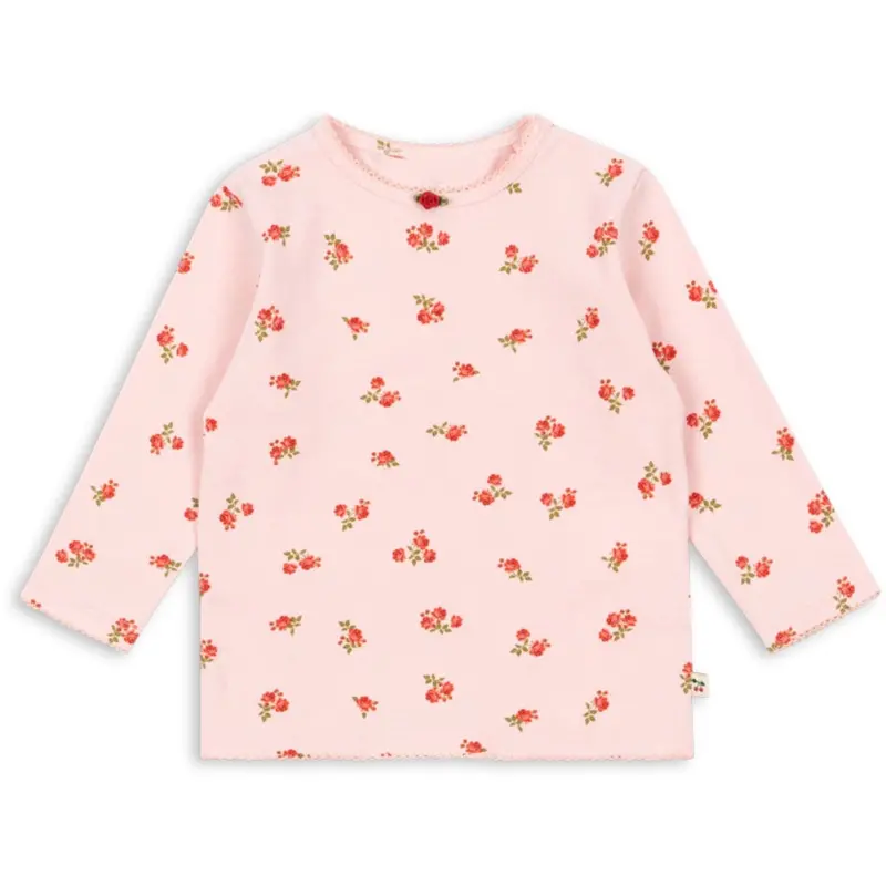 Konges Sløjd Rosa Pink Basic Bluse Gots 1