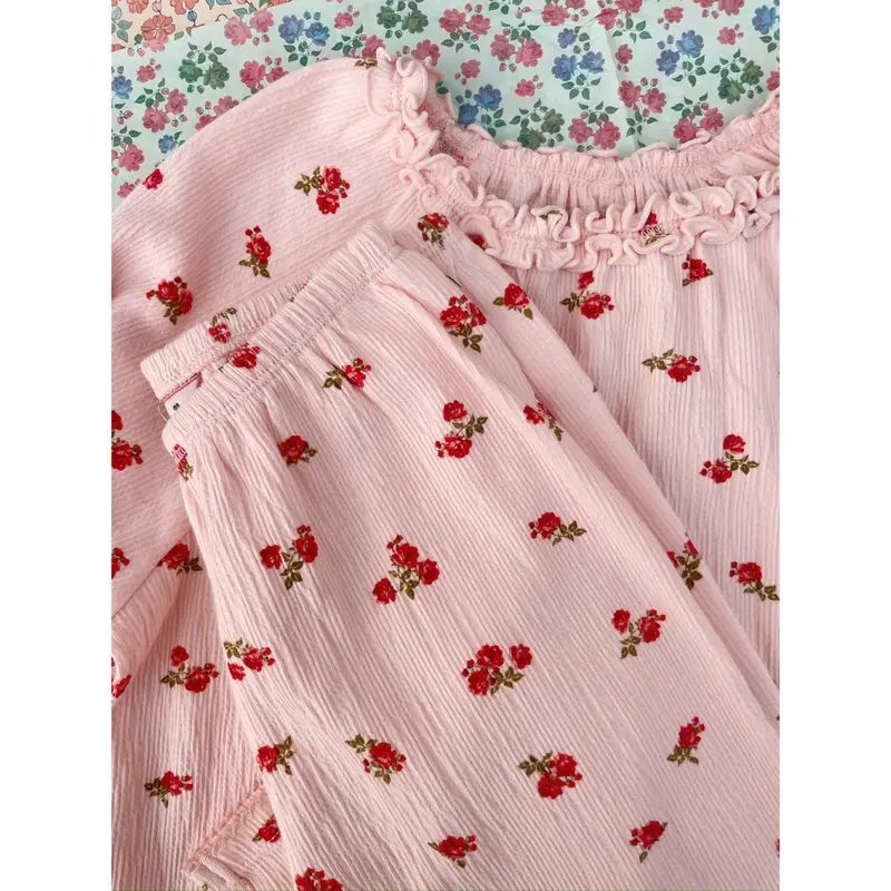 Konges Sløjd Rosa Pink Chleo Bluse Gots 2