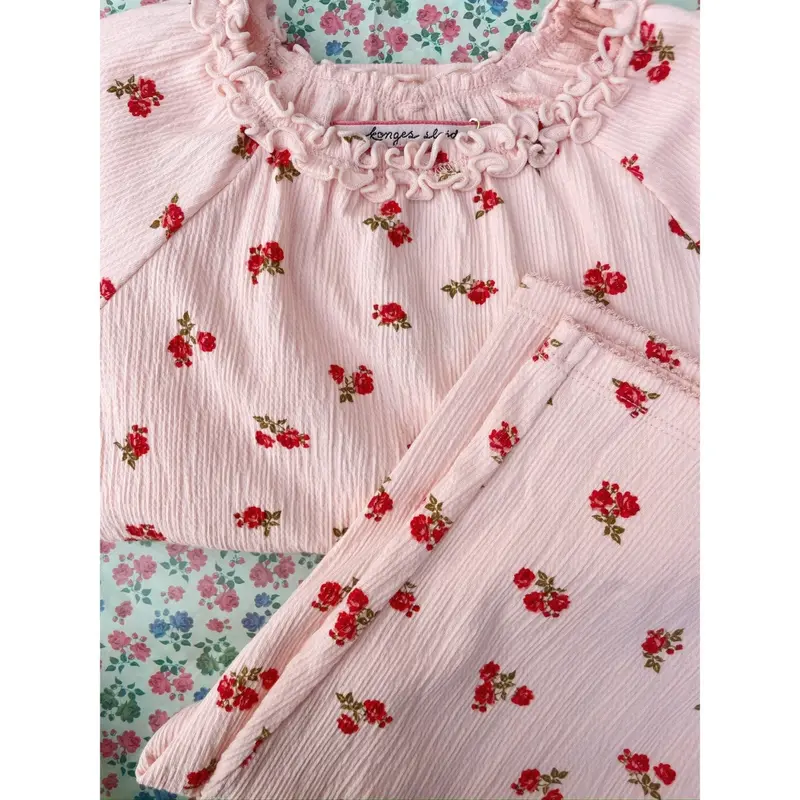 Konges Sløjd Rosa Pink Chleo Bluse Gots 3