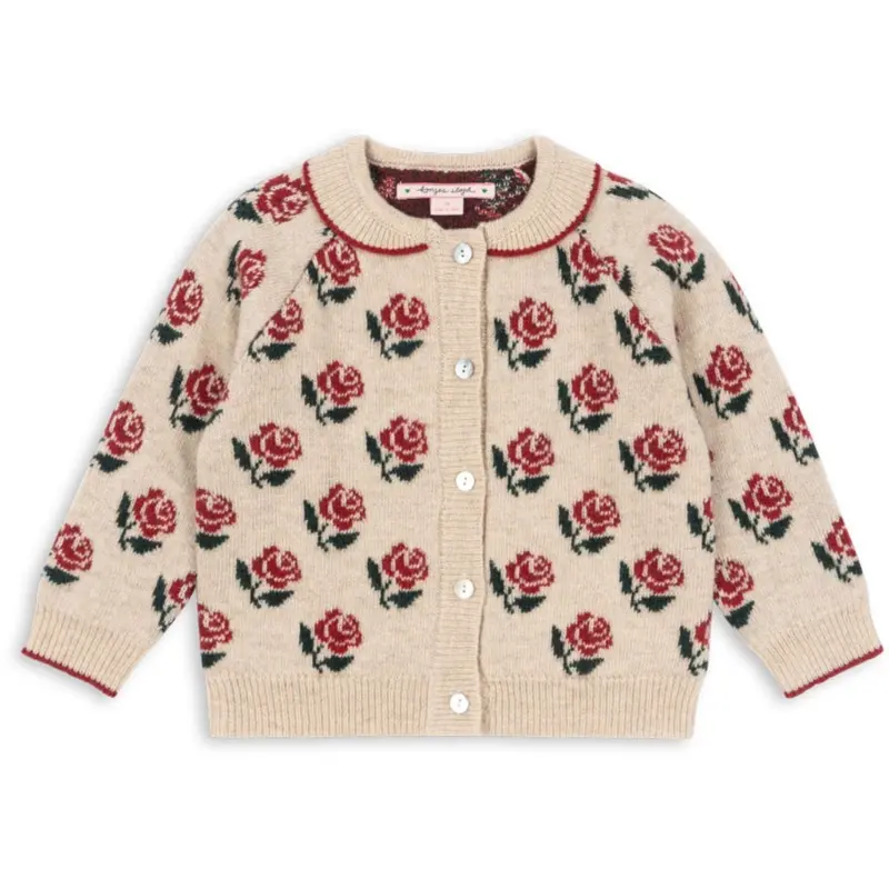 Konges Sløjd Rose Belou Strik Krave Cardigan 1