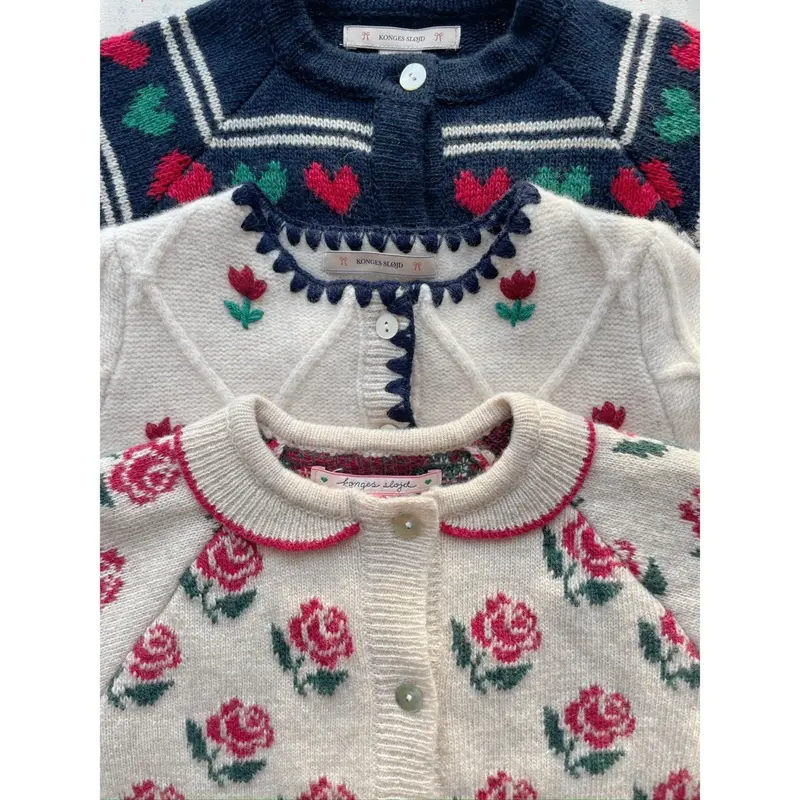 Konges Sløjd Rose Belou Strik Krave Cardigan 7
