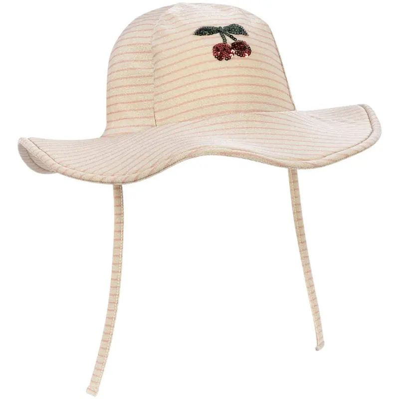 Konges Sløjd Rose Stripe Jade Badesolhat 1