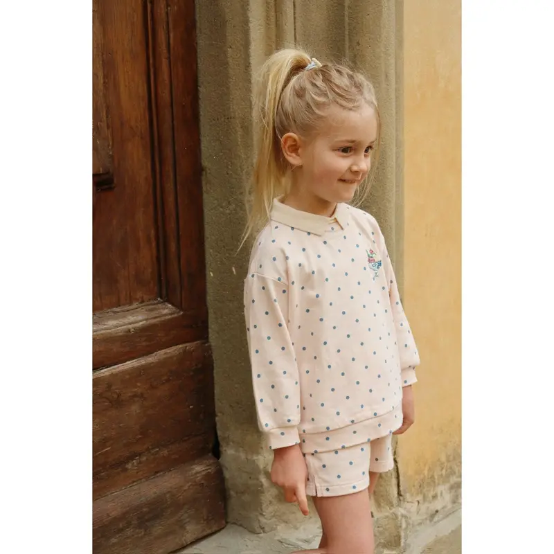 Konges Sløjd Rosewater Dot Spotty Ls Polo Gots 3