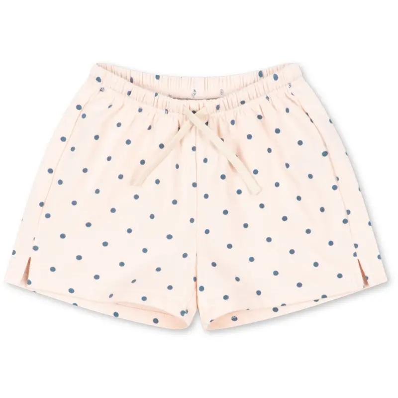 Konges Sløjd Rosewater Dot Spotty Sweat Shorts Gots 1