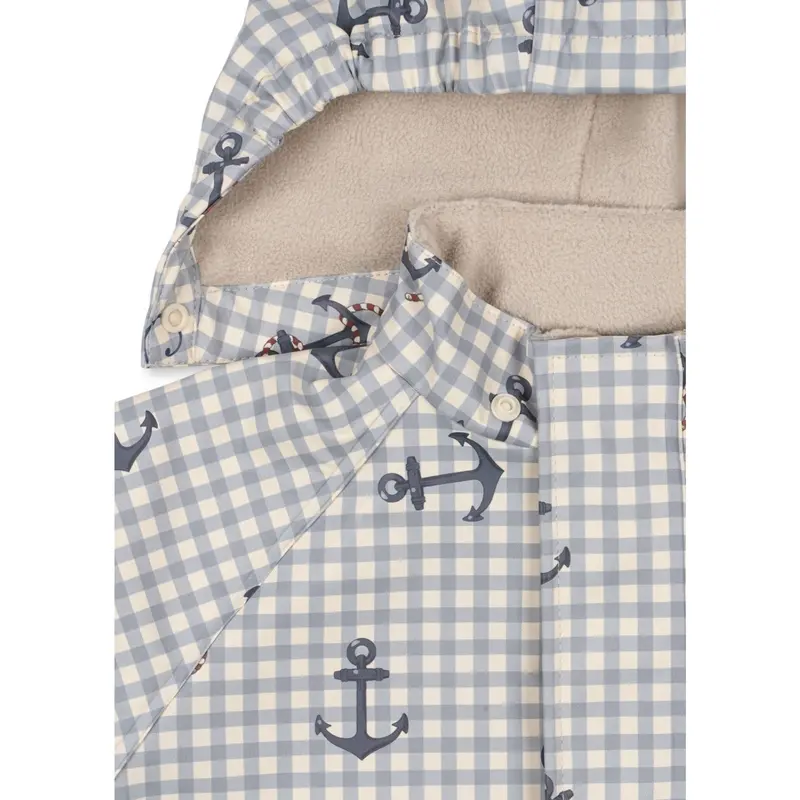 Konges Sløjd Sailor Check Rainy Palme Sæt 3