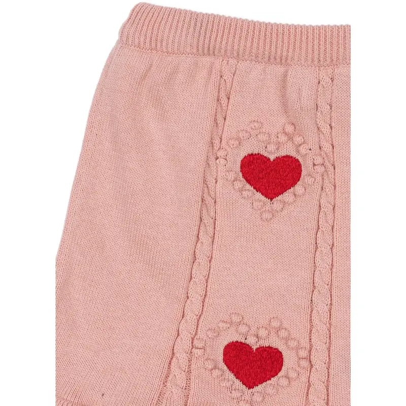 Konges Sløjd Silver Pink Soleil Strik Nederdel Gots 3