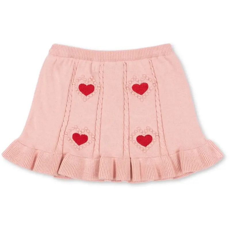 Konges Sløjd Silver Pink Soleil Strik Nederdel Gots 4