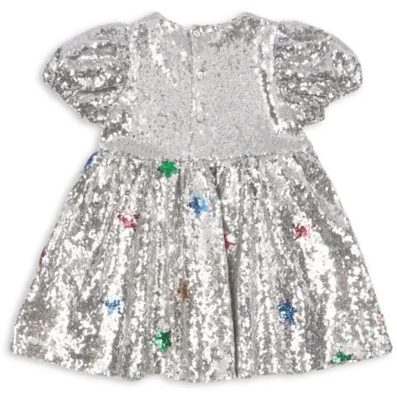 Konges Sløjd Star Sequin Silver Starla Star Dust Kjole 5