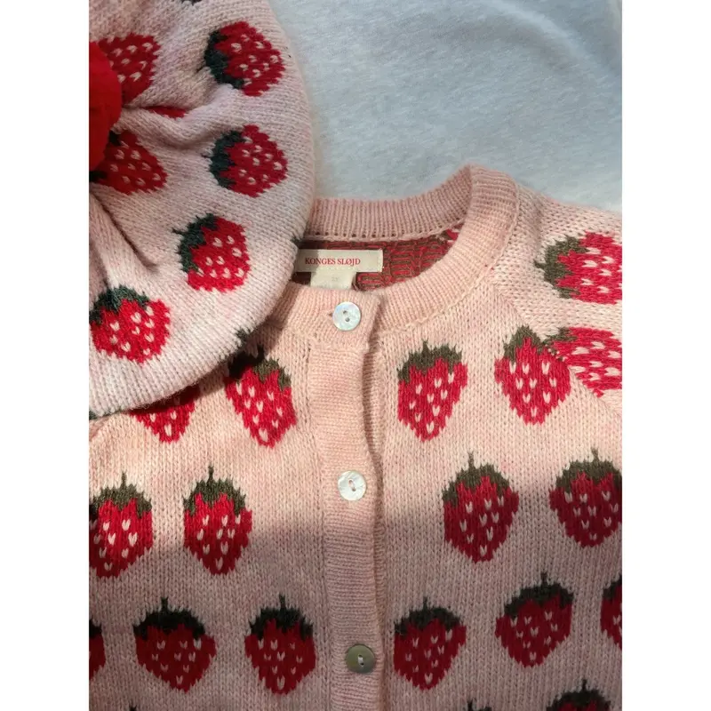 Konges Sløjd Strawberry Belou Strik Cardigan 2