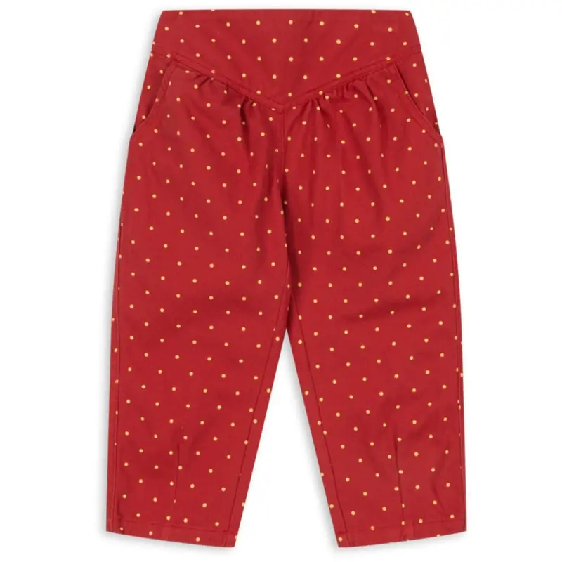 Konges Sløjd Strawberry Dot Nola Bukser Gots 1