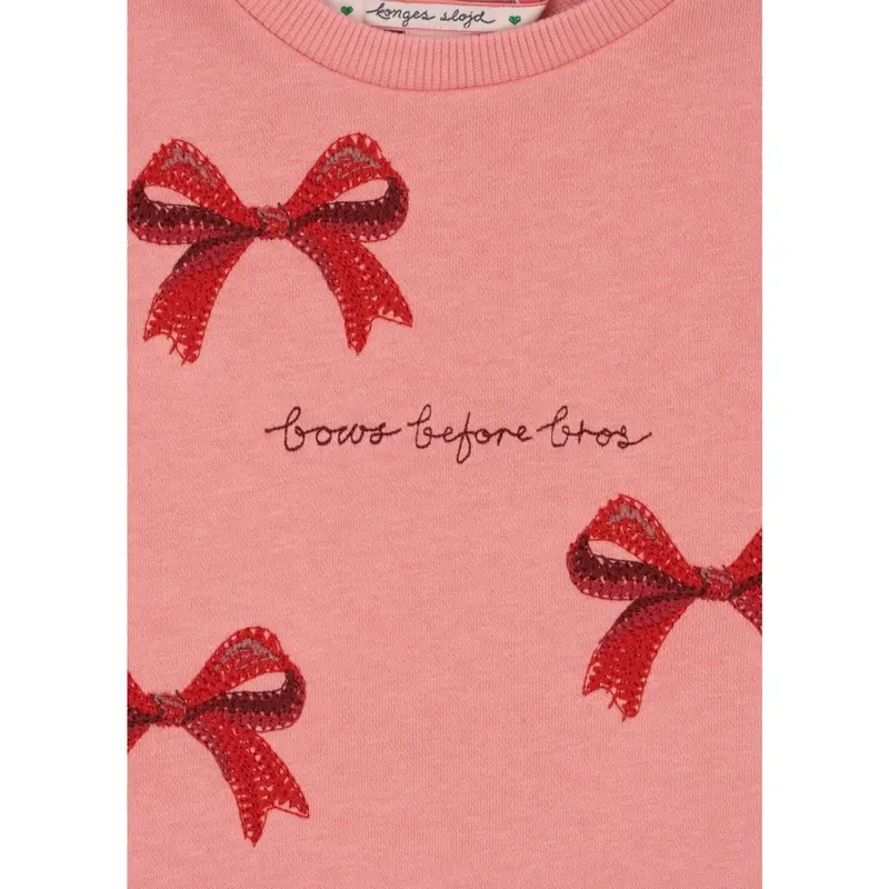 Konges Sløjd Strawberry Ice Lou Sløjfe Sweat Kjole Ocs 2