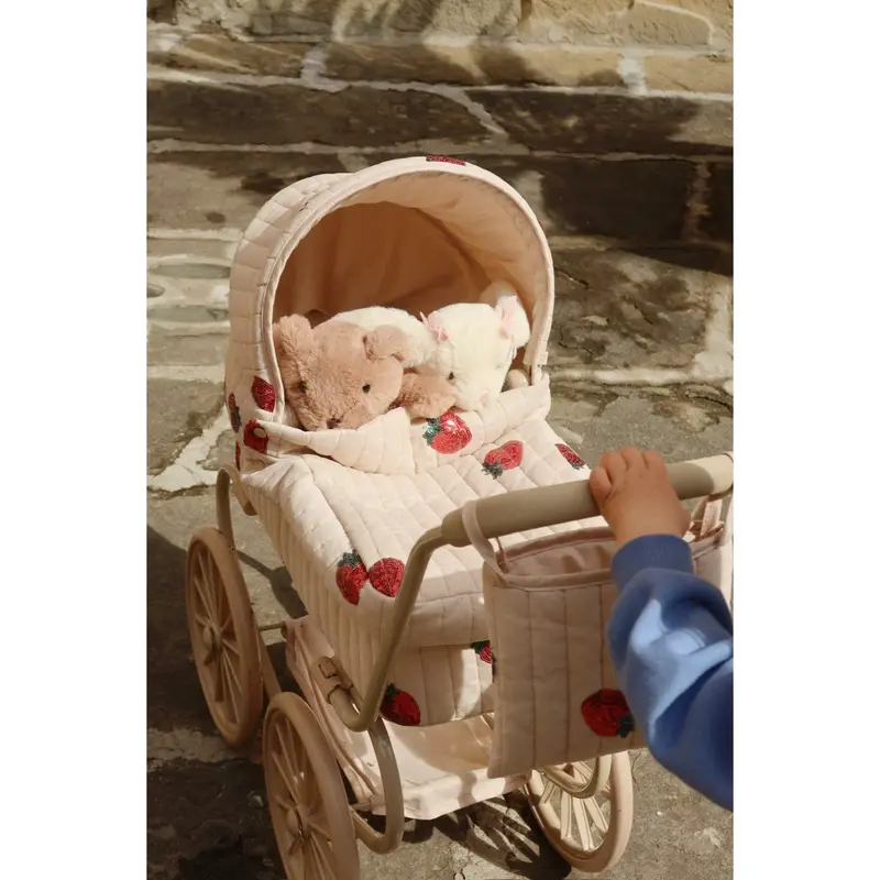Konges Sløjd Strawberry Minnie Tyl Dukke Klapvogn 2