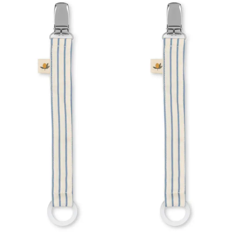 Konges Sløjd Stripe Bluie 2 Pak Suttesnor 1
