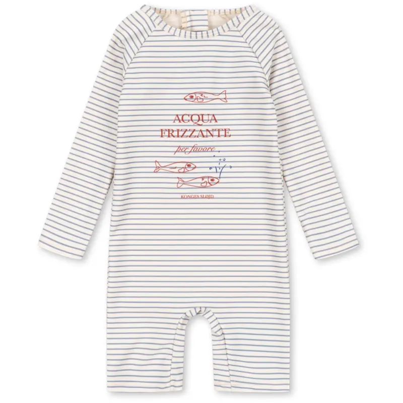 Konges Sløjd Stripe Bluie Aster Heldragt Grs 1