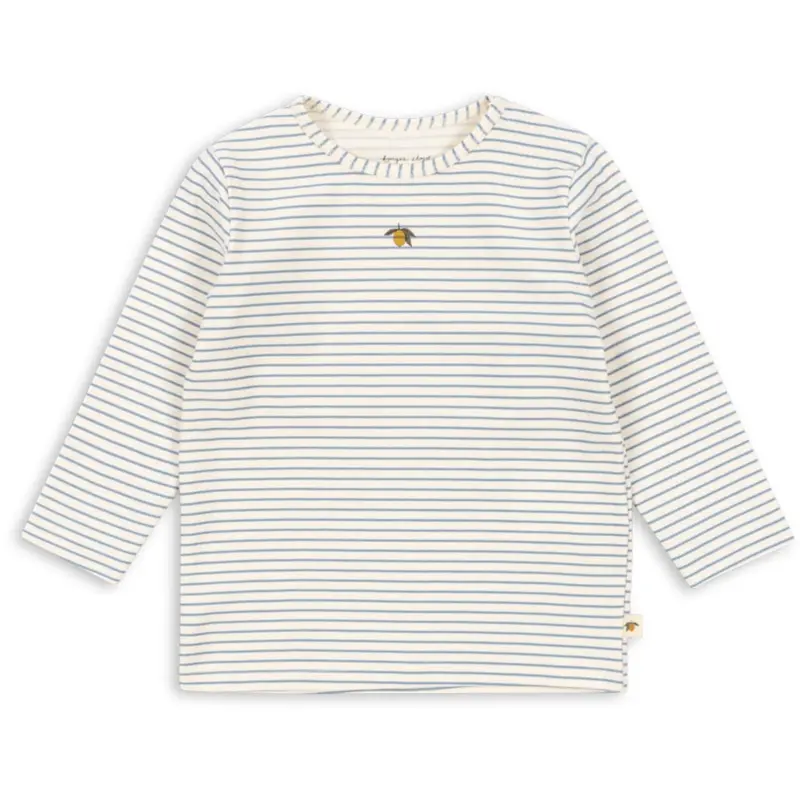 Konges Sløjd Stripe Bluie Basic Bluse Gots 1