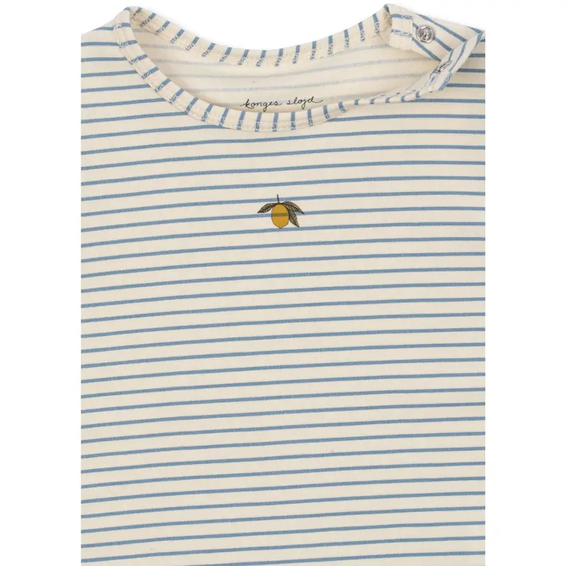 Konges Sløjd Stripe Bluie Basic Bluse Gots 3
