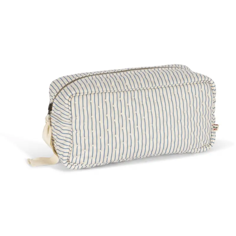 Konges Sløjd Stripe Bluie Small Quiltet Toilettaske 1