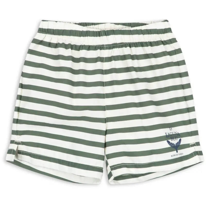 Konges Sløjd Stripe Verti Asnou Badeshorts Grs 1