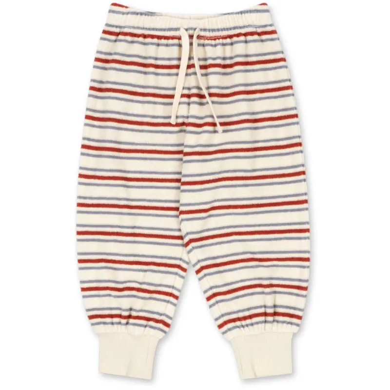 Konges Sløjd Stripe Winds Itty Rib Sweatpants Gots 1