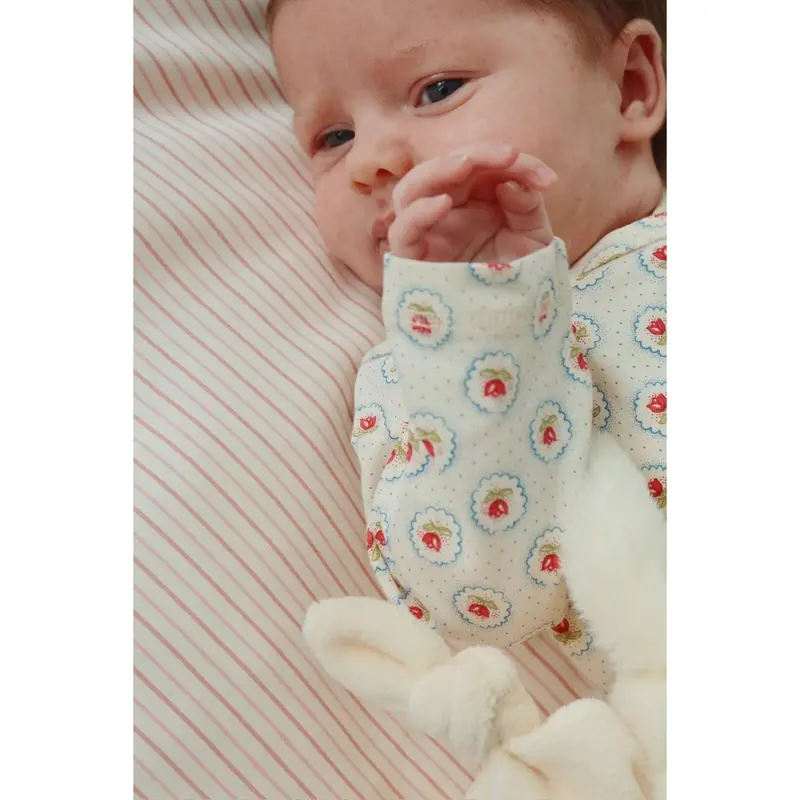 Konges Sløjd Stripie Petite Rose Baby Sengetøj Gots 2