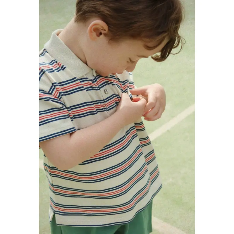 Konges Sløjd Stripie Stripe Spotty Ss Polo Gots 2