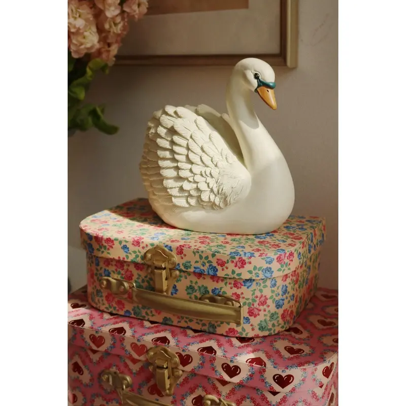 Konges Sløjd Swan Polyresin Sparebøsse 2